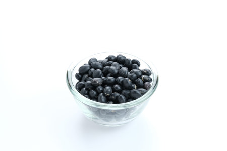 Black soybean seeds (kacang kedelai hitam), food ingredients