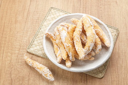 Widaran Manis, Indonesian traditional snack made from flour, egg, and sugar