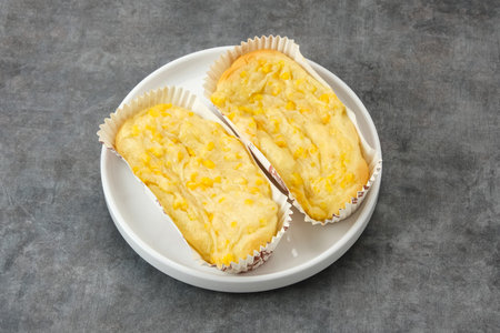Roti Jasuke, Sweet Corn Cake, sweet and creamy