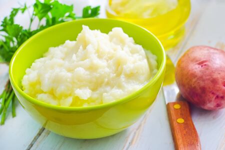mashed potatoの写真素材