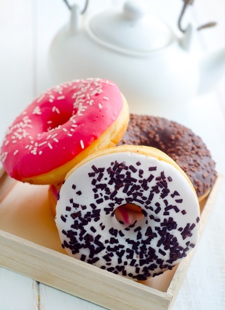 Sweet donuts, different kind from donutsの写真素材