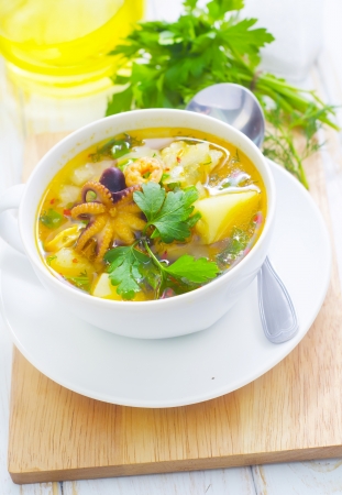 fresh soupの写真素材