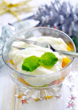 Fruit saladの写真素材