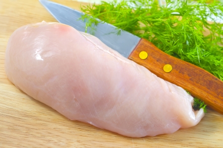 chicken filletの写真素材