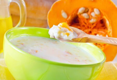 pumpkin porridgeの写真素材