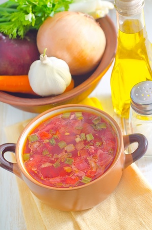 fresh soupの写真素材