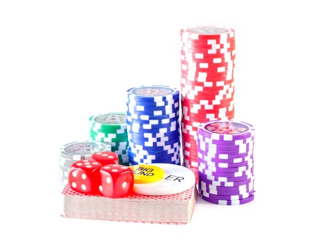 chips for pokerのeditorial素材