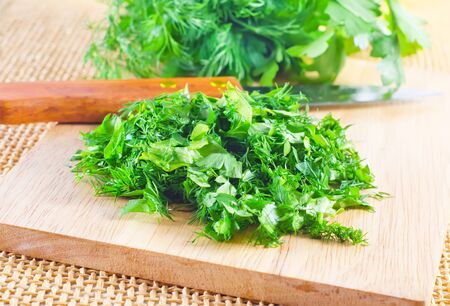 fresh greensの写真素材