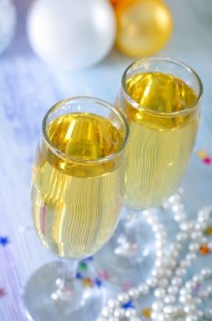 champagne flutesの写真素材