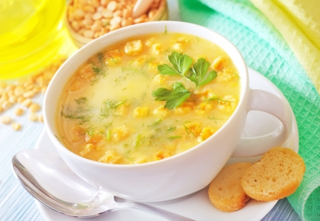 fresh soupの写真素材
