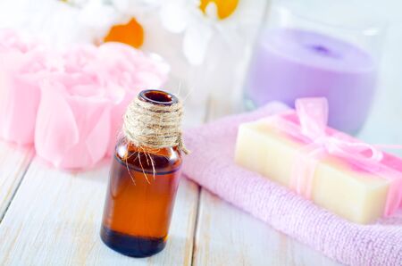 aroma oilの写真素材
