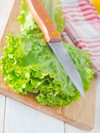fresh saladの写真素材