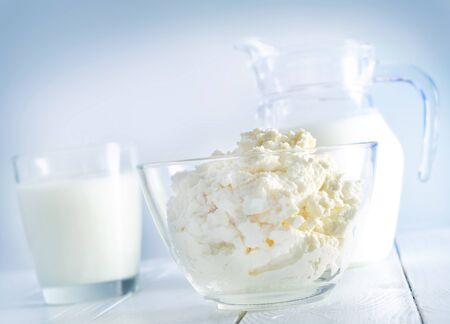 milk productsの写真素材