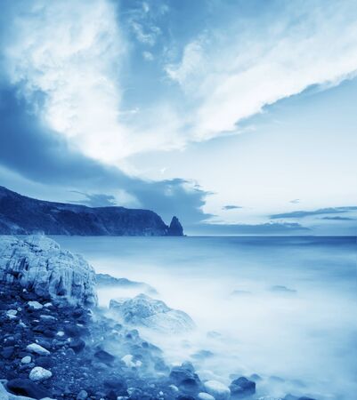 Sea in Crimeaの写真素材