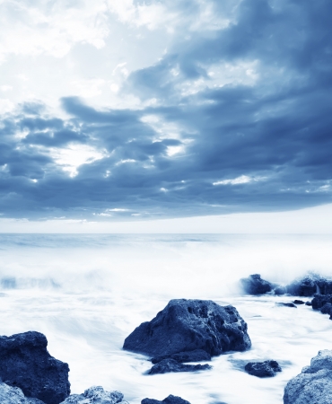 Sea in Crimeaの写真素材