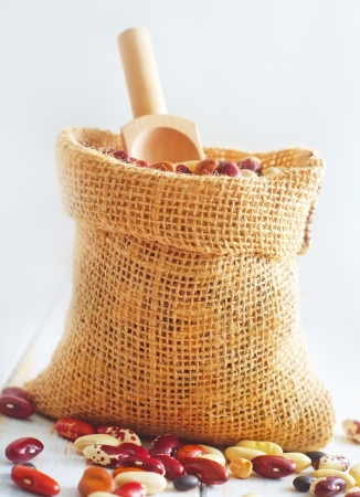 Raw color beansの写真素材