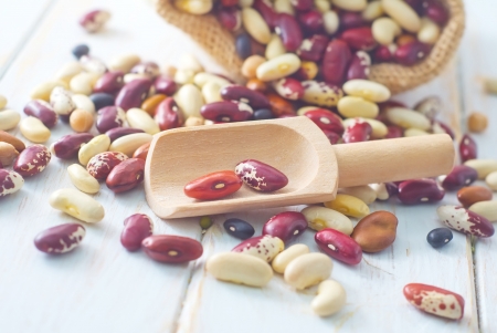 Raw color beansの写真素材