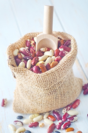 Raw color beansの写真素材