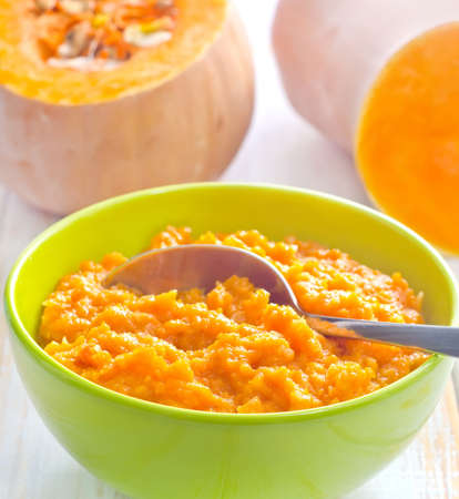pumpkin porridgeの写真素材