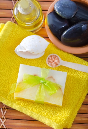 ingredients for spaの写真素材