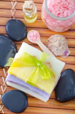 ingredients for spaの写真素材