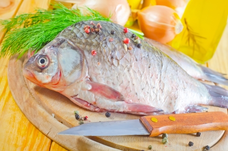 fresh carpの写真素材