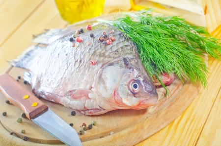 fresh carpの写真素材