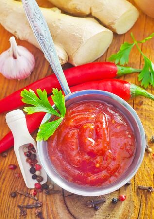 tomato sauceの写真素材