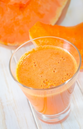pumpkin juiceの写真素材