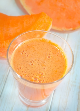 pumpkin juiceの写真素材