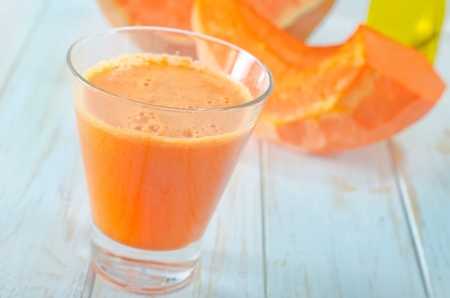 pumpkin juiceの写真素材
