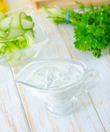 white sauceの写真素材