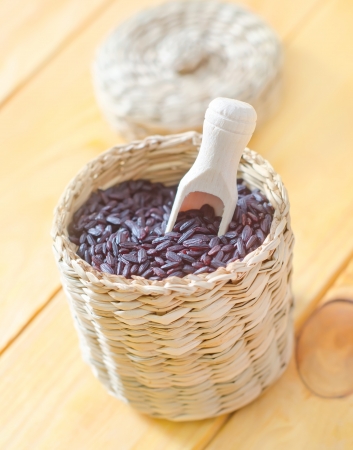 black riceの写真素材