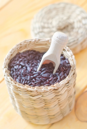 black riceの写真素材