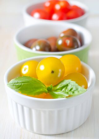 color tomatoの写真素材