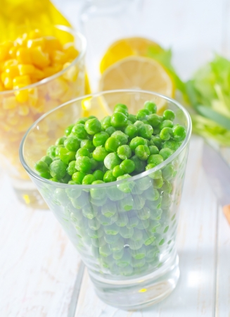 green peasの写真素材