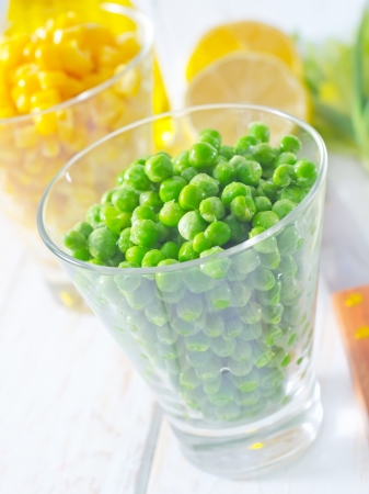 green peasの写真素材