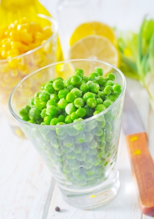green peasの写真素材