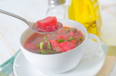 fresh soupの写真素材