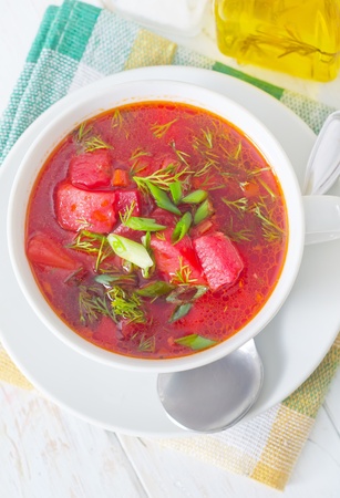 fresh soupの写真素材