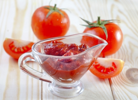 tomato sauceの写真素材