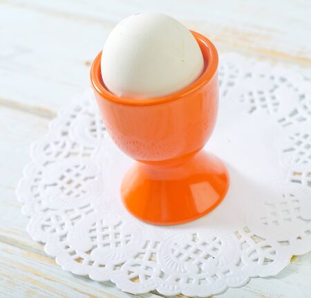 boiled eggsの写真素材