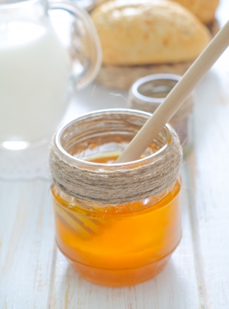 honey,bread and milkの写真素材