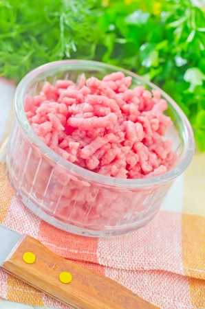 mincet meatの写真素材