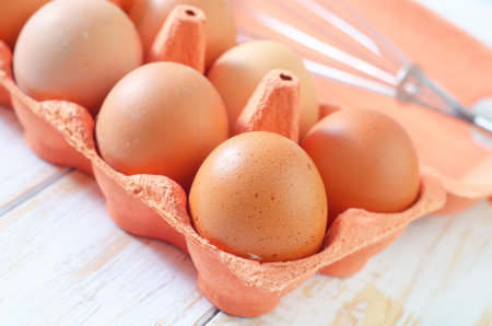 raw eggs