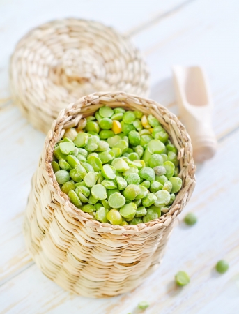 dry peasの写真素材