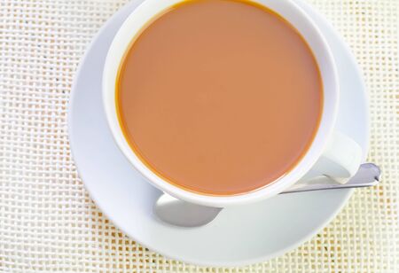 cocoa with candyの写真素材