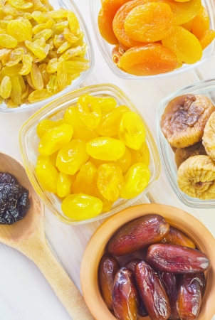 dried fruitsの写真素材