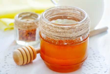 honey and milkの写真素材