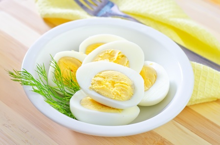 boiled eggsの写真素材